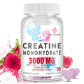 Creatine Chews 3000mg + BCAA — Dragon Fruit | Strength & Recovery, 90 Tablets
