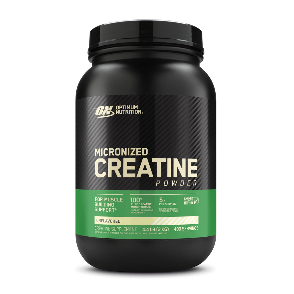 Optimum Nutrition Micronized Creatine Powder | Unflavored / 400 servings