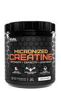 Rival Nutrition Micronized Creatine — Pure Monohydrate | 5g Dose · Unflavored · 60 Servings